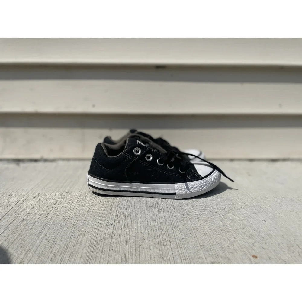 Converse Chuck Taylor All Star Kids Youth Unisex Size 12 Black Gray